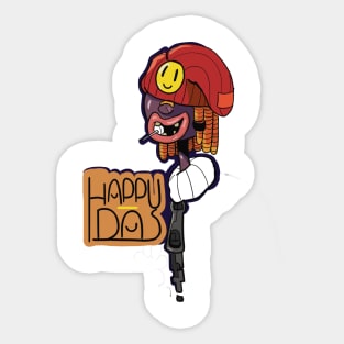 Happy Day Sticker